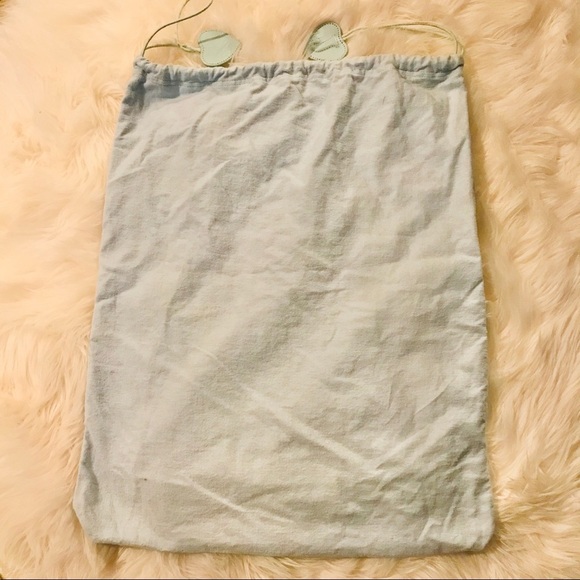 Juicy Couture Large Logo Blue Drawstring Bag - Picture 2 of 5